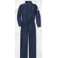 Bulwark Women's Flame Resistant Premium Coverall - Navy Blue